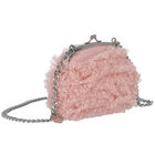 Girls Pink Tulle Shoulder Bag, 1, hi-res