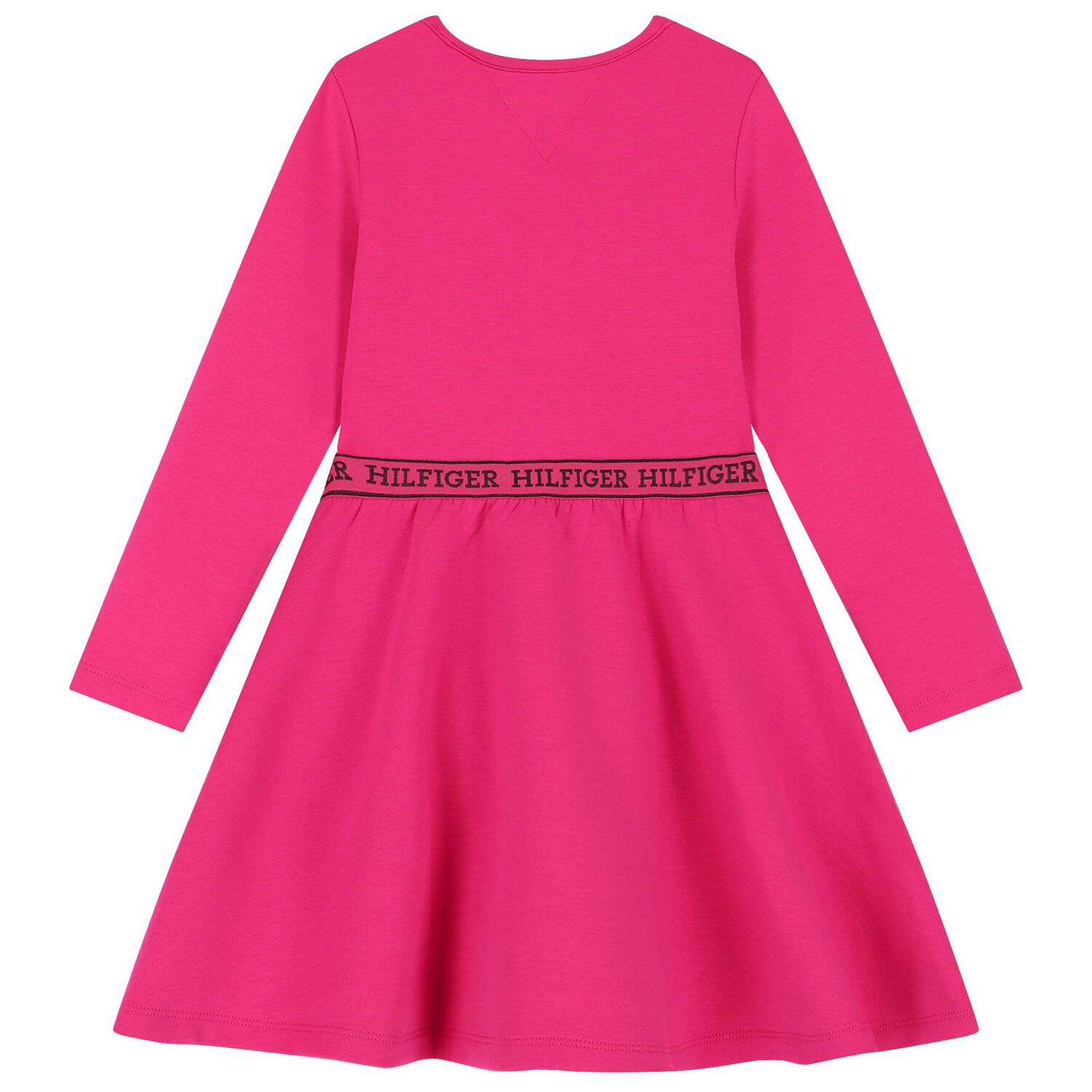 Girls Pink Logo Dress, 1, hi-res