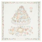 White Le Gateau Baby Carré Swaddle Blanket, 1, hi-res