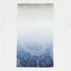 Younger Boys White Logo T-Shirt, 1, hi-res