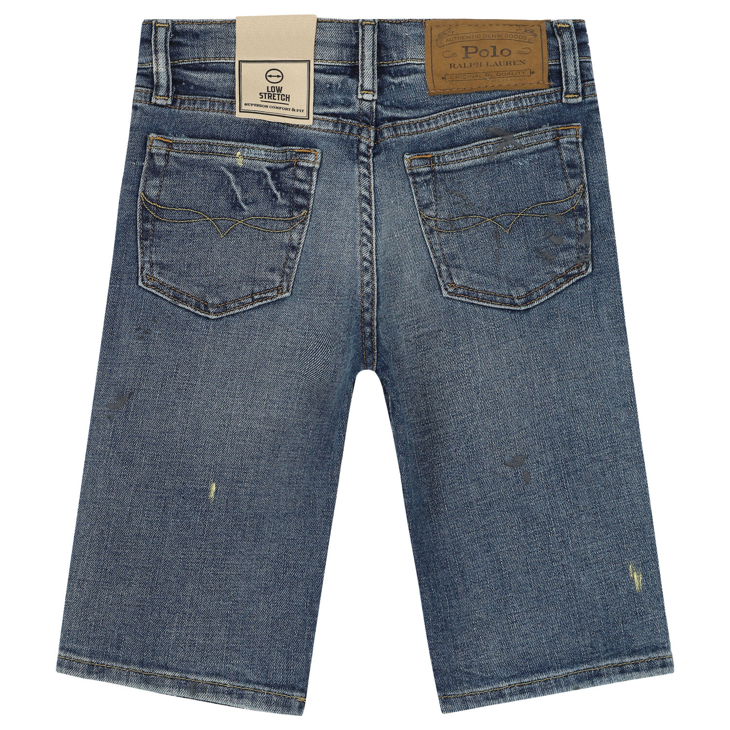 Boys Blue Denim Shorts, 1, hi-res image number null