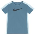 Boys Blue Logo T-Shirt, 4, hi-res