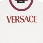 Ivory & Burgundy Logo T-Shirt, 2, hi-res