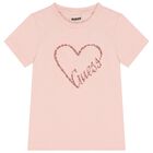 Girls Pink Logo T-Shirt, 1, hi-res