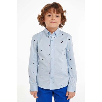 Boys Blue Logo Shirt