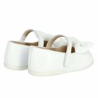 Baby Girls White Embellished Shoes, 1, hi-res