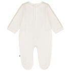 Ivory Logo Babygrow Hat & Bib Gift Set, 1, hi-res