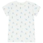 Boys White Cute Mouse Pyjamas, 1, hi-res