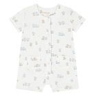 Baby Boys Blue Romper Gift Set, 2, hi-res