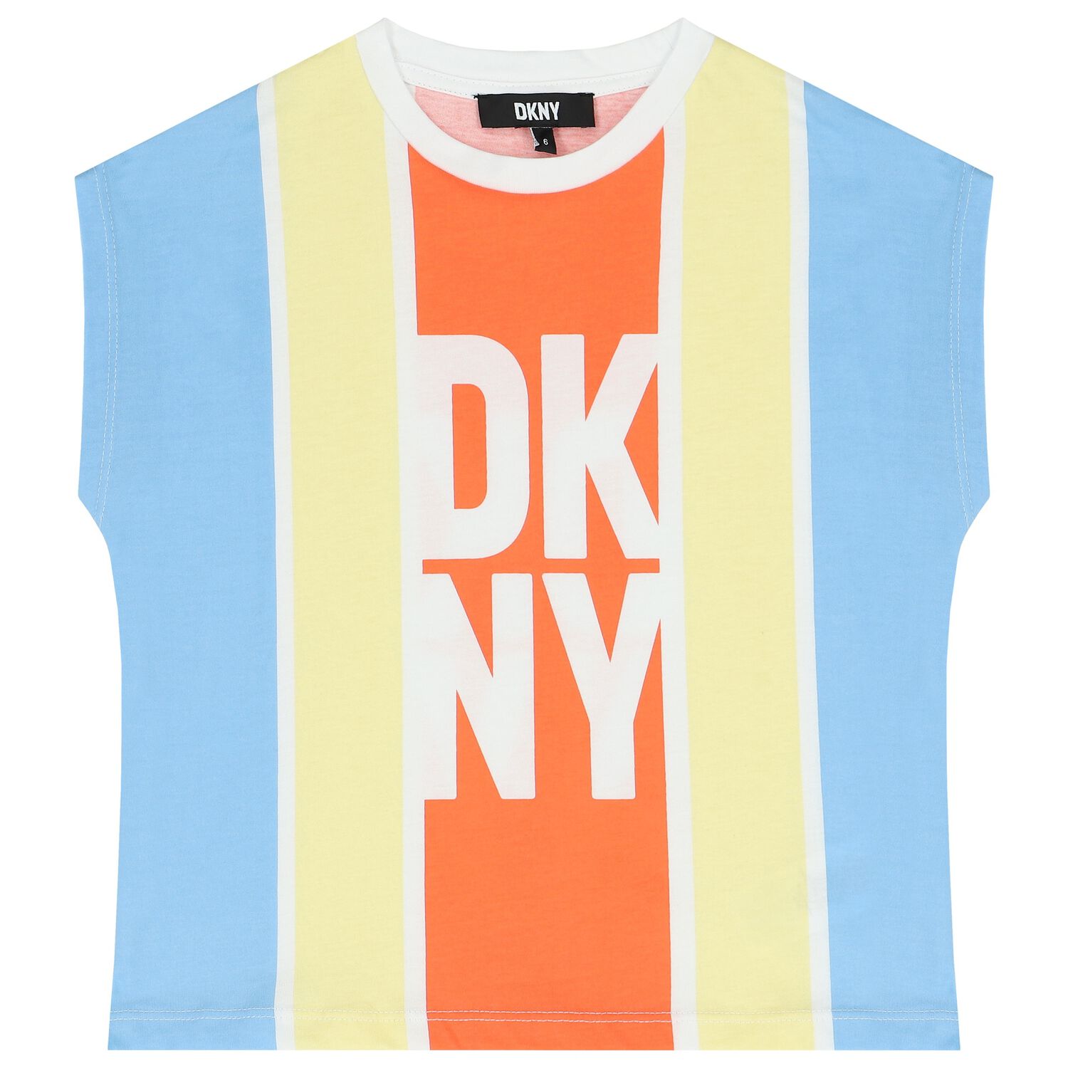 Girls Multi-Coloured Logo T-Shirt, 1, hi-res