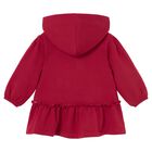 Younger Girls Red Mouse Hooded Dress, 1, hi-res