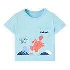 Younger Boys Blue & Ivory Shorts Set, 1, hi-res