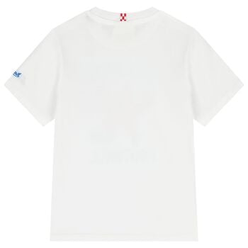 Boys White Starfish T-Shirt