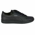 Boys Black Logo Trainers, 1, hi-res