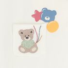 Baby Boys Ivory Teddy Bear Romper ( 2-Pack ), 1, hi-res