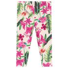 Girls Pink & Ivory Leggings Set, 1, hi-res