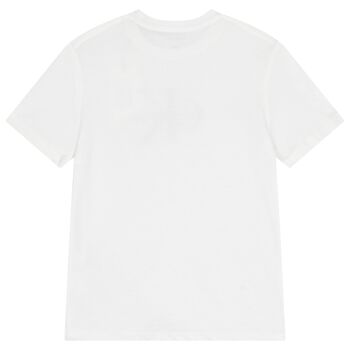 Boys White Logo T-Shirt