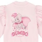 Younger Girls Pink Disney Logo Zip Up Top, 1, hi-res