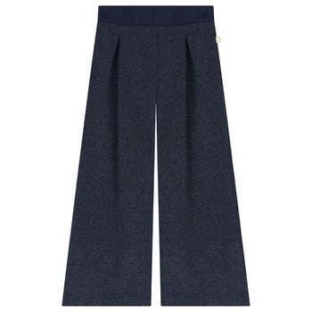 Girls Navy Blue Trousers