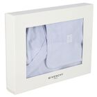 Baby Boys Blue Logo Babygrow Gift Set, 1, hi-res