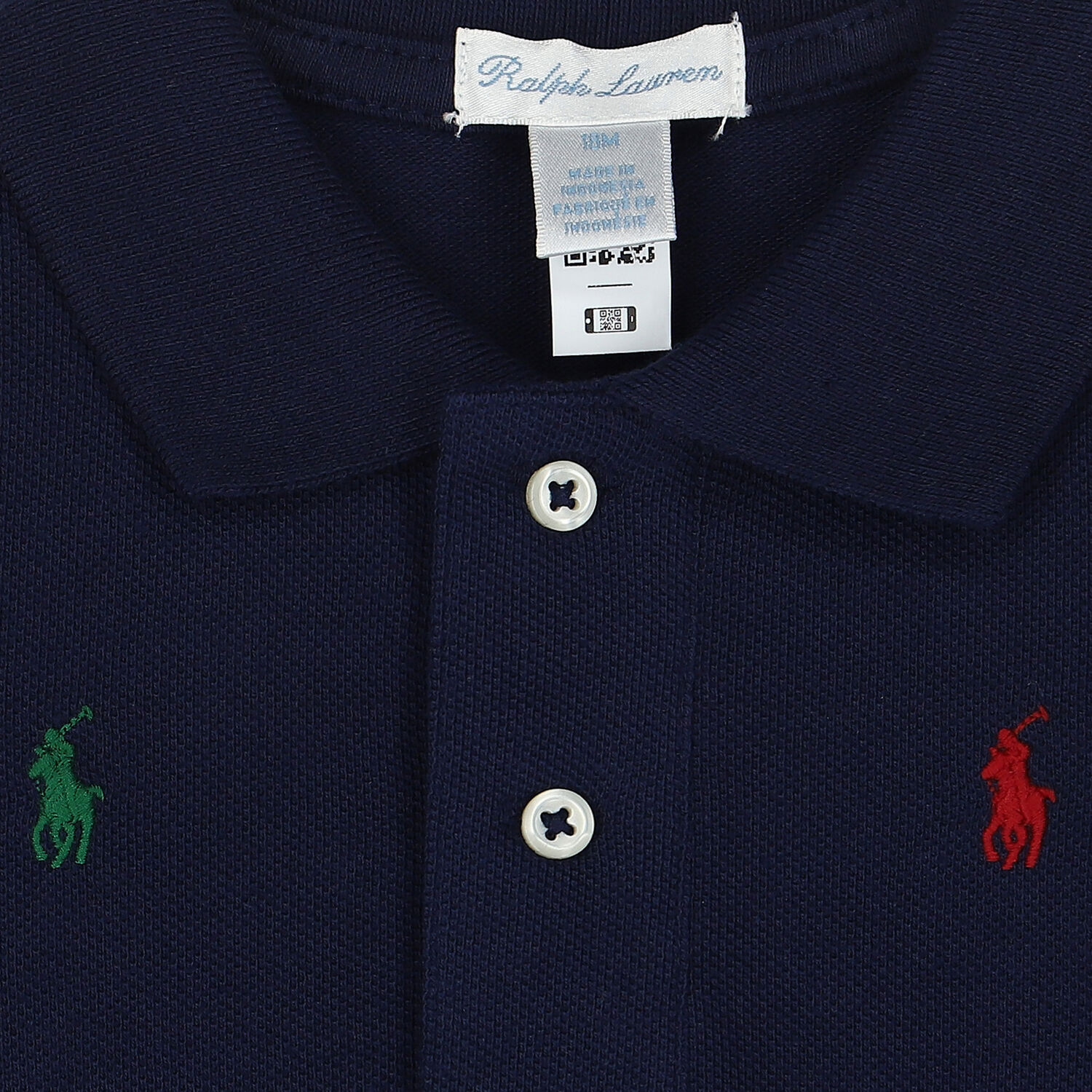 Boys Navy Logo Polo Shirt, 1, hi-res