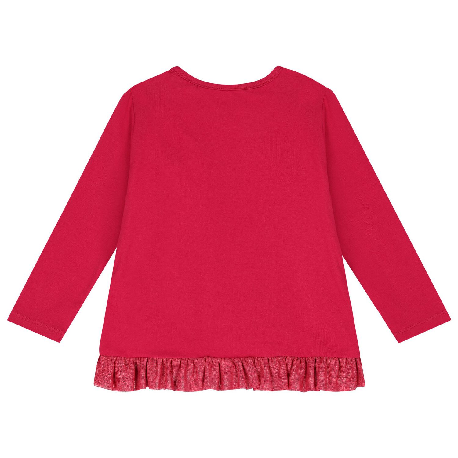 Baby Girls Red & Beige Logo Leggings Set, 1, hi-res