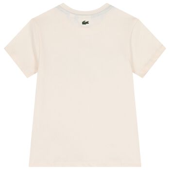 Boys Ivory Logo T-Shirt