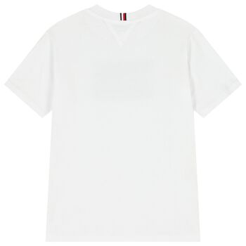 Boys White Logo T-Shirt