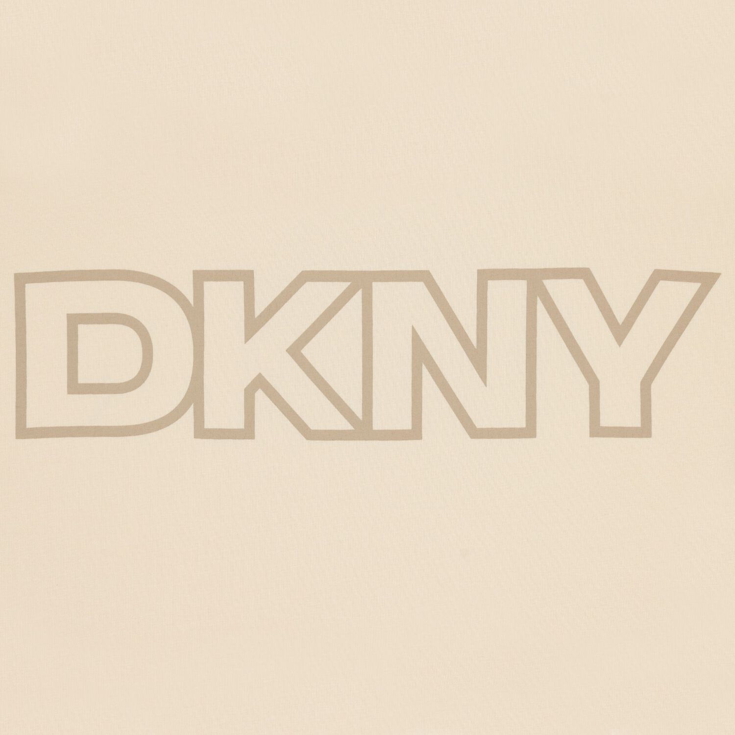 Girls Beige Logo T-Shirt, 1, hi-res