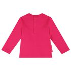 Younger Girls Pink Rainbow Tracksuit, 1, hi-res