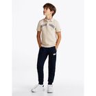 Boys Navy Blue Logo Joggers, 1, hi-res