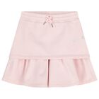 Girls Pink Logo Skirt, 1, hi-res
