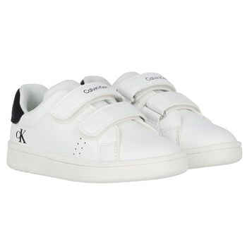 White Logo Trainers