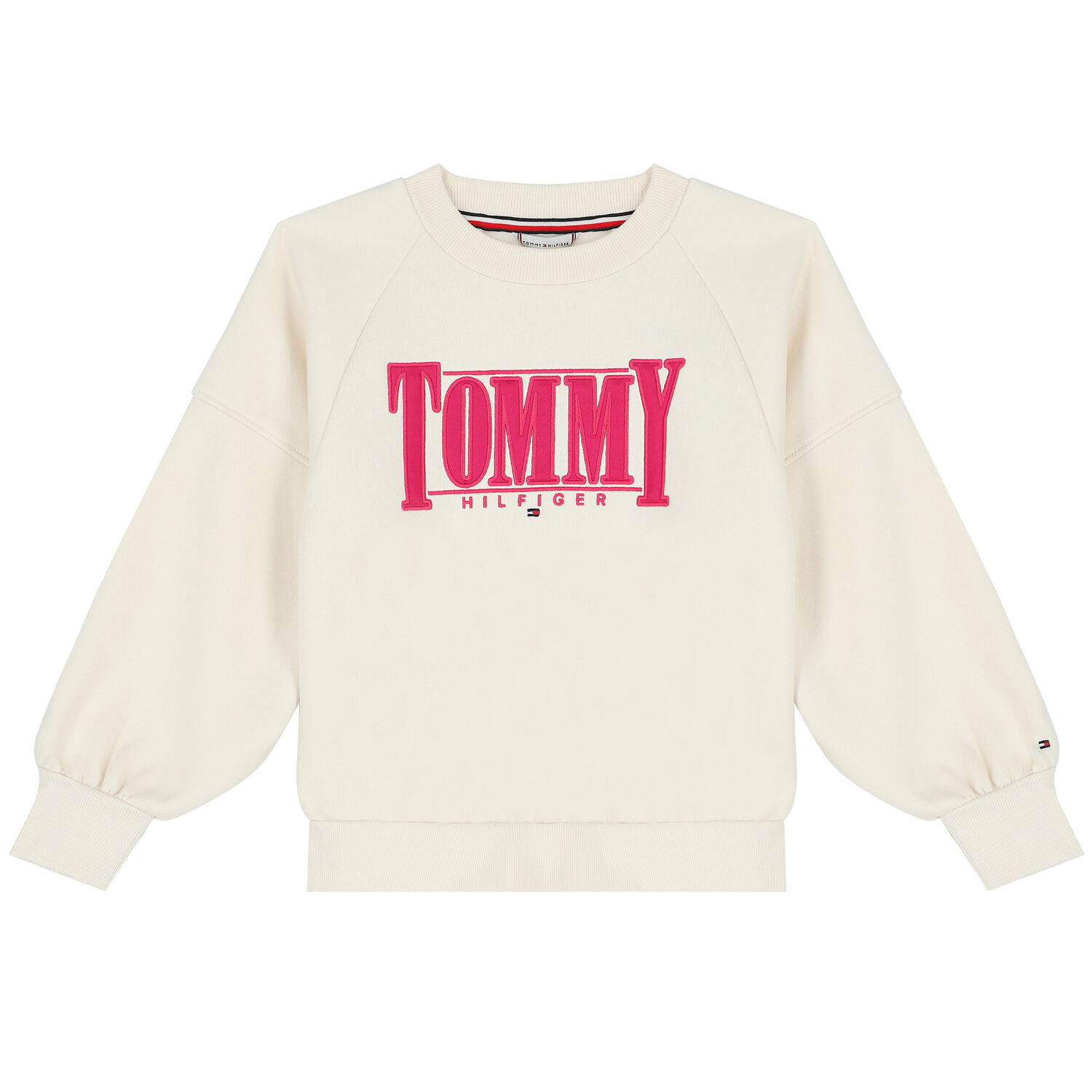 Girls Ivory Logo Sweatshirt, 1, hi-res