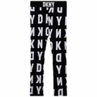 Girls Black & White Logo Leggings, 1, hi-res