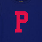 Girls Blue Logo T-Shirt, 1, hi-res