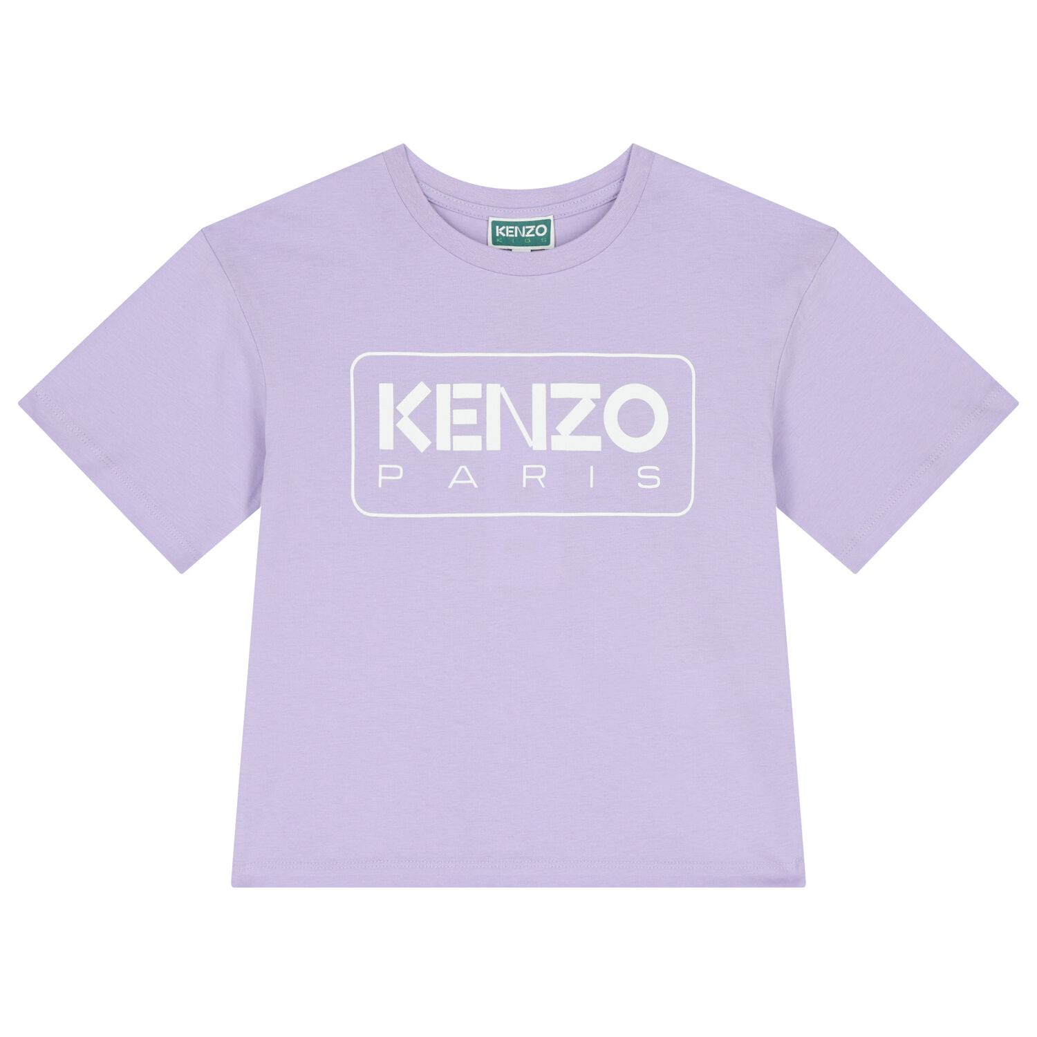 Girls Lilac Logo T-Shirt, 2, hi-res