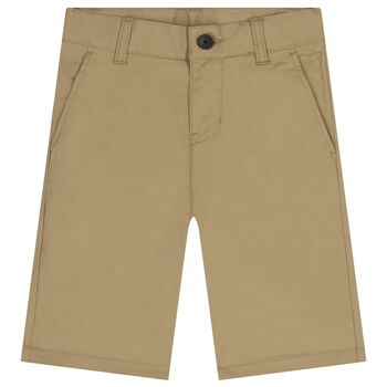 Boys Beige Chino Shorts