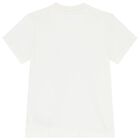 Boys White & Navy Blue Logo T-Shirts ( 3-Pack ), 1, hi-res