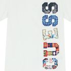 Boys White Logo T-Shirt, 1, hi-res