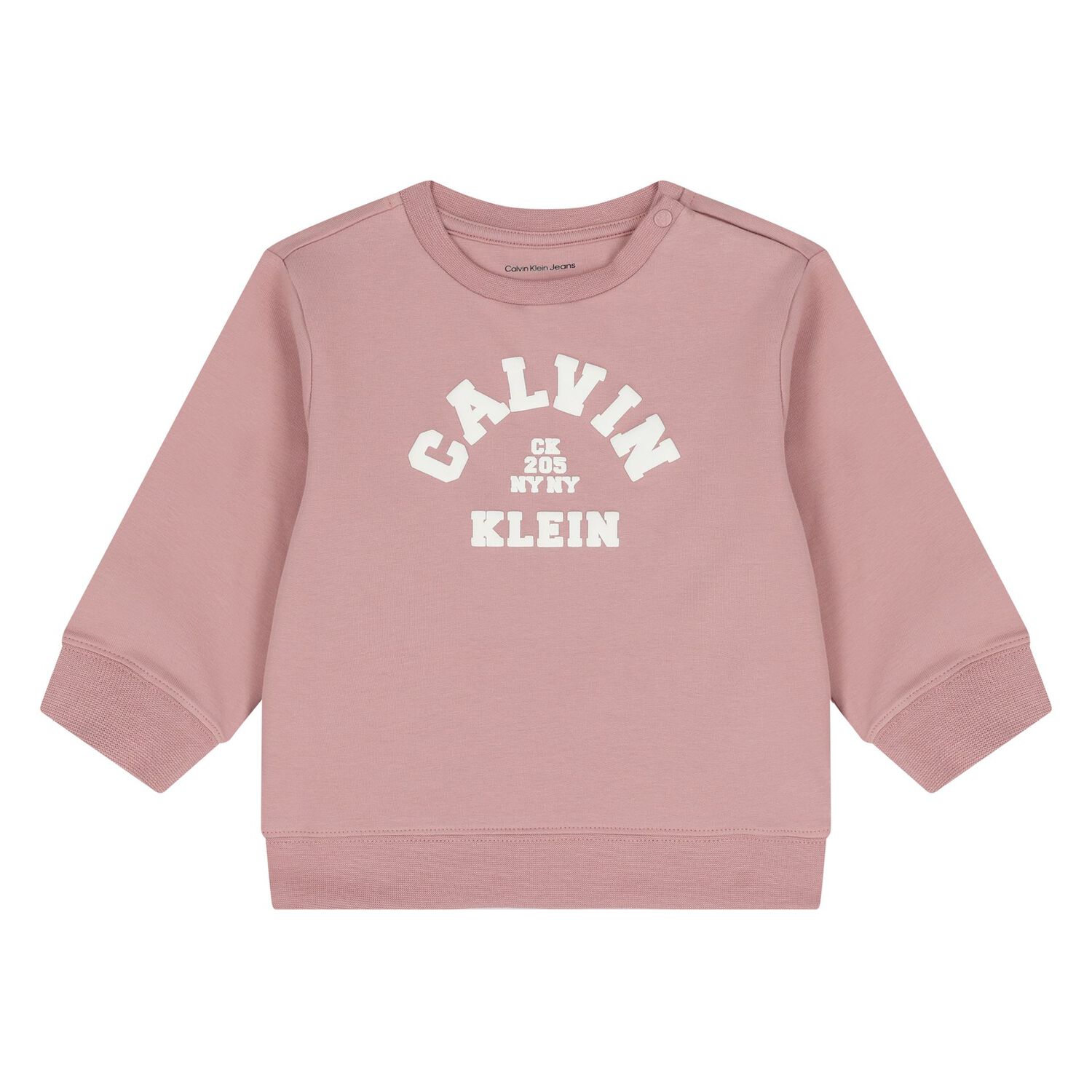 Younger Girls Pink Logo Tracksuit, 1, hi-res
