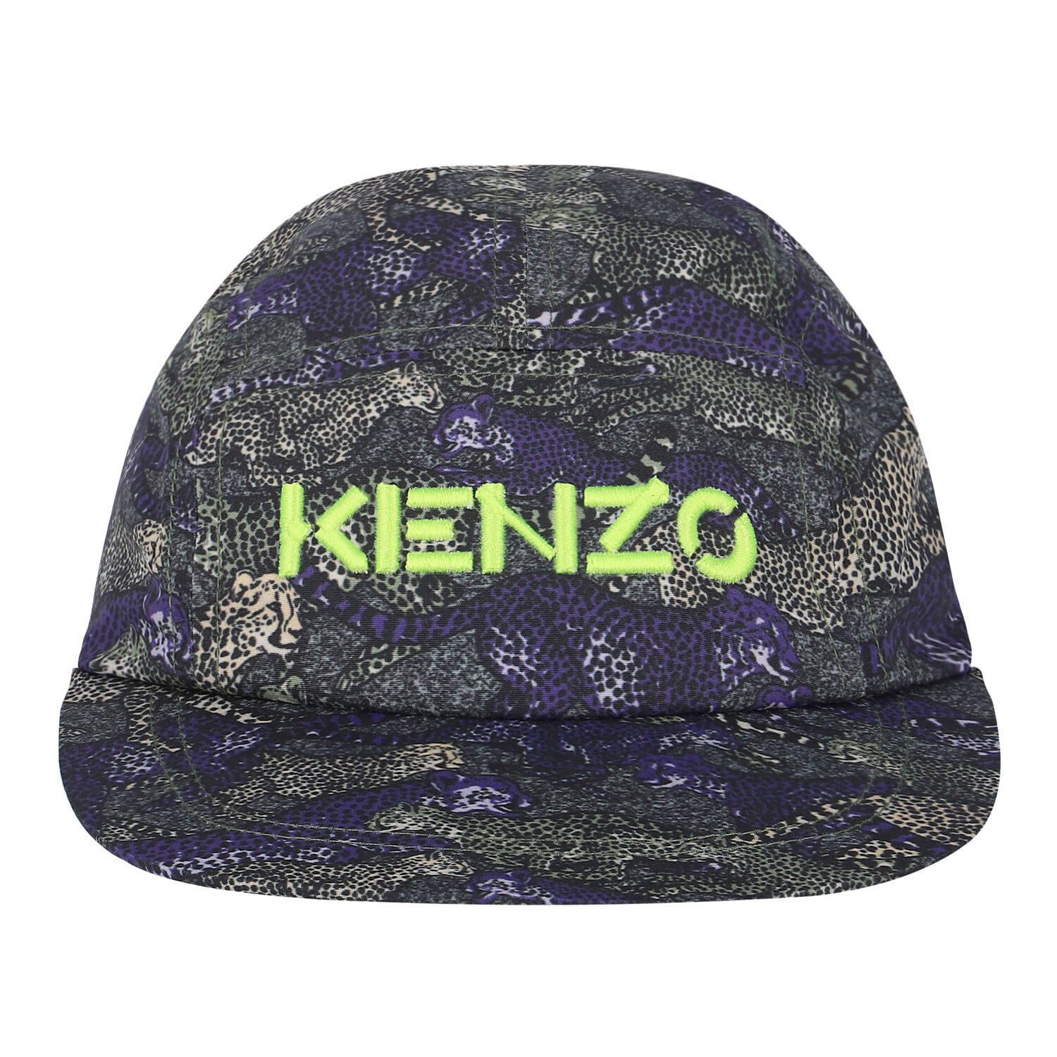 Boys Purple & Green Logo Cap, 1, hi-res