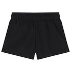 Black Trefoil Logo Shorts Set, 1, hi-res