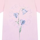 Girls Pink Logo Floral T-Shirt, 1, hi-res