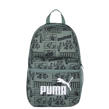 Boys Green Logo Backpack