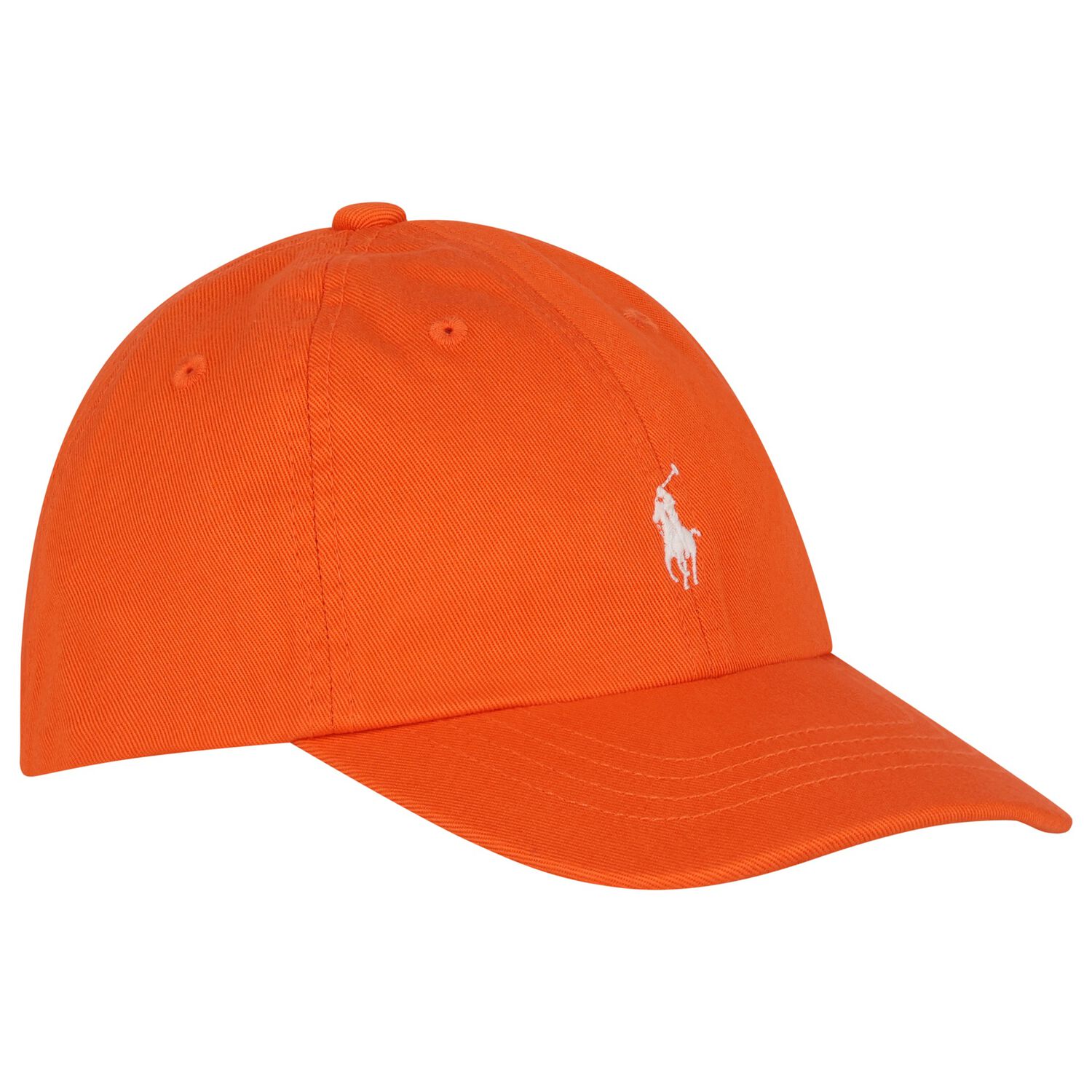 Boys Orange Logo Cap, 1, hi-res