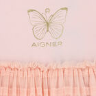 Younger Girls Pink Butterfly Dress, 1, hi-res