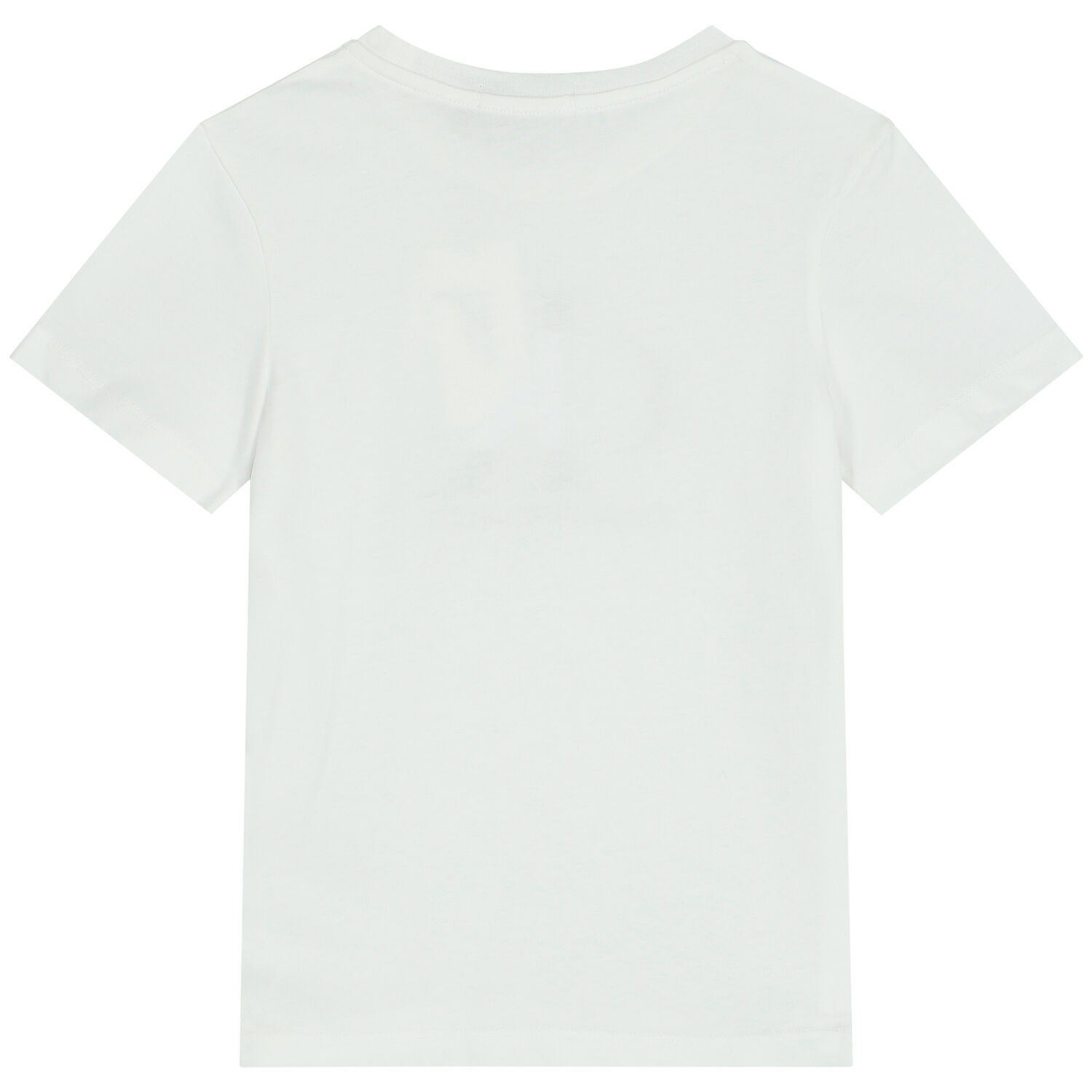 Boys White Logo T-Shirt, 1, hi-res