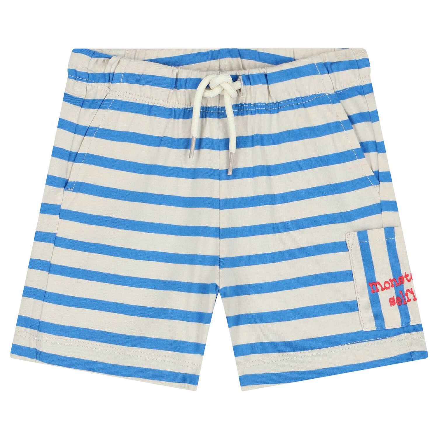 Younger Boys Red, Blue & Ivory Shorts Set, 1, hi-res image number null