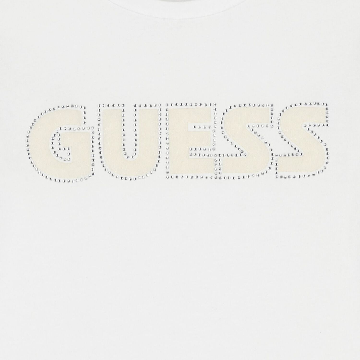 Girls White Logo T-Shirt, 1, hi-res
